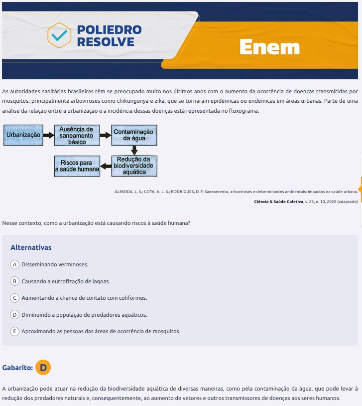 Questão 127 prova amarela Enem 2024