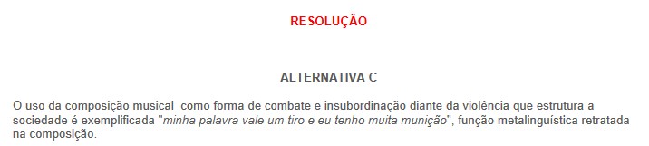 Questão 21 prova amarela Enem 2024