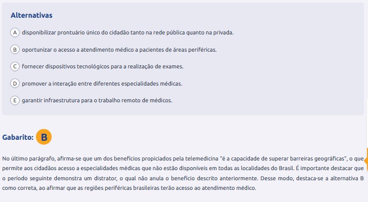 Questão 34 prova verde Enem 2024