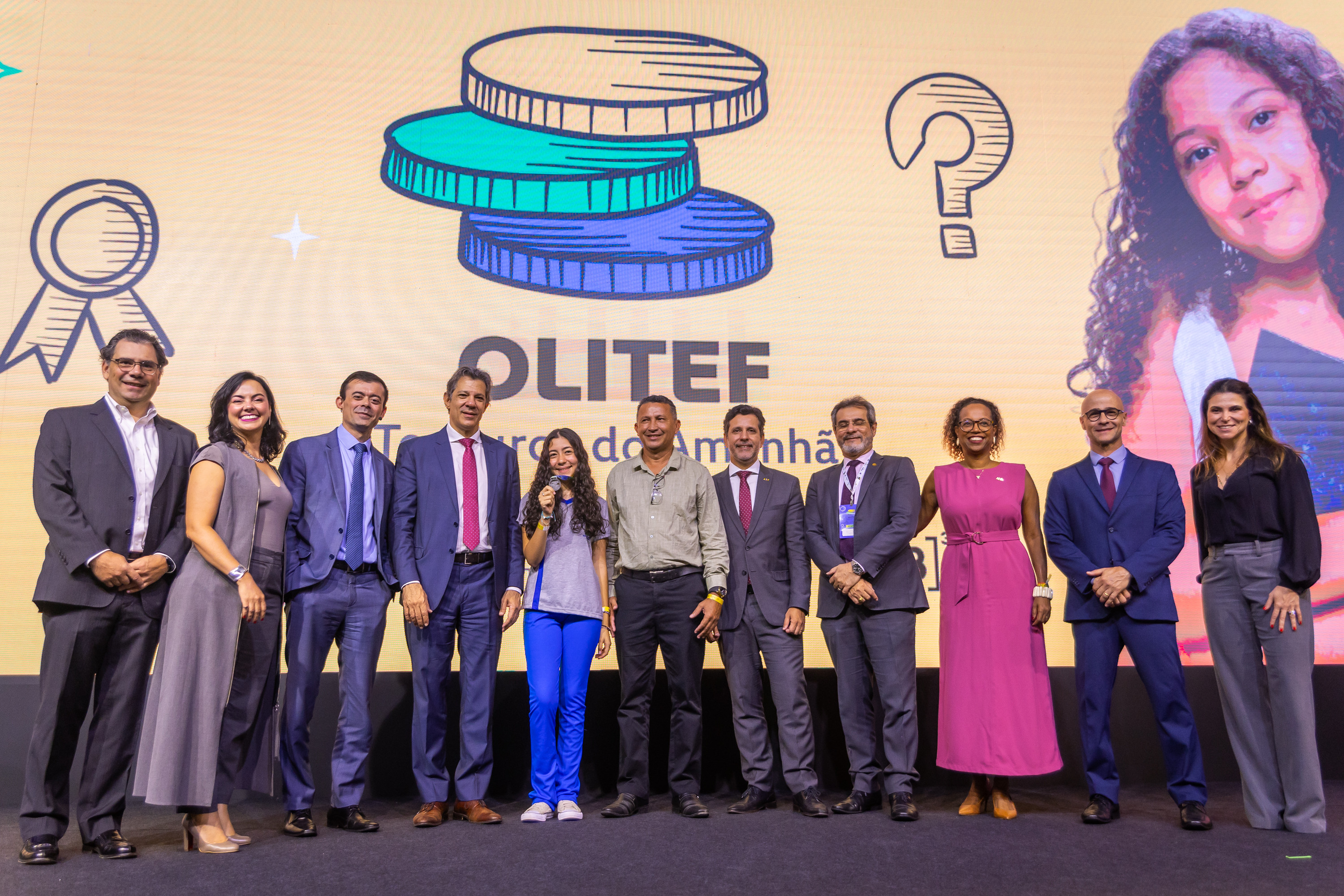 Cerimônia de premiação da Olitef 2024